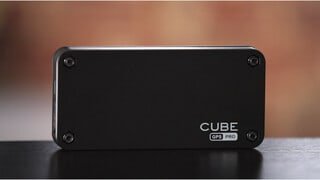 Cube GPS Vehicle Tracker with magnetic base and one year