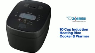 Zojirushi Induction Heating Rice Cooker & Warmer 10 Cup Black