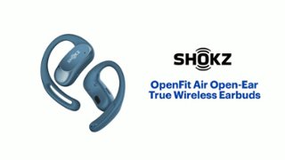 Shokz OpenFit Air Open Ear True Wireless Earbuds Black T511-ST-BK