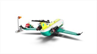 LEGO City Emergency Air Ambulance Airplane Toy 60465 6526307