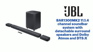 JBL BAR1300MK2 11.1.4 channel soundbar system with detachable