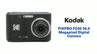 Kodak PIXPRO FZ45 16.4 Megapixel Digital Camera Black - Best Buy