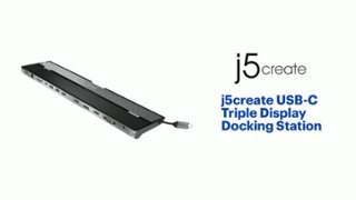j5create 4-in-1 USB-C to 4-Port 10Gbps Type-C Hub, Eco-Friendly, Compatible with MacBook Pro, MacBook Air, iPad, Mac mini, Windows Laptop, and More(JCH345EW