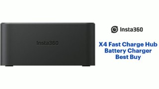 Insta360 X4 Fast Charge Hub Battery Charger Black CINSBBMJ - Best Buy