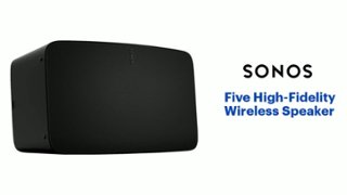Sonos Five High Fidelity Wireless Speaker Black FIVE1US1BLK - Best Buy