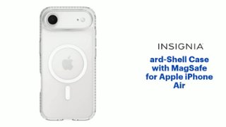 Insignia™ Hard Shell Case with MagSafe for Apple iPhone Air Clear