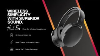 Skullcandy Hesh Evo Over the Ear Wireless True Black S6HVW-N740