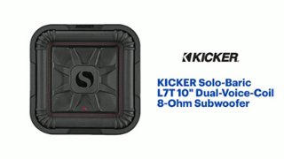 KICKER Solo Baric L7T 10