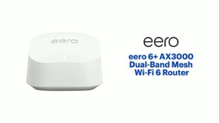 eero 6+ AX3000 Dual Band Mesh Wi Fi 6 Router White R010111 eero 6+ AX3000 Dual Band Mesh Wi Fi 6 Router White R010111