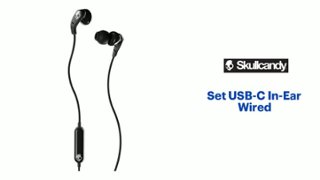 Skullcandy Set USB C In Ear Wired True Black S2SXY-N740