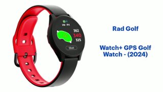 Rad Golf Watch+ GPS Golf Watch Black Green (2024) 81113VRP