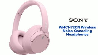 Sony WHCH720N Wireless Noise Cancelling Headphones Pink WHCH720N/P
