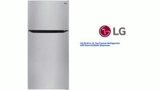 LG 23.8 Cu. Ft. Top Freezer Refrigerator with Internal Water