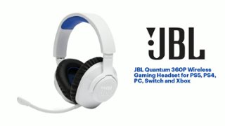 JBL Quantum 360P Wireless Gaming Headset for PS5, PS4, PC JBL Quantum 360P Wireless Gaming Headset for PS5, PS4, PC