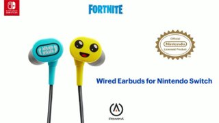 PowerA Wired Earbuds for Nintendo Switch Various NSHS0228-01