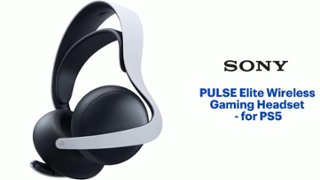 Sony PULSE Elite Wireless Gaming Headset for PS5 White 1000038059