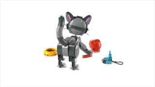 LEGO Creator 3 in 1 Playful Cat Building Toy with 3 Building