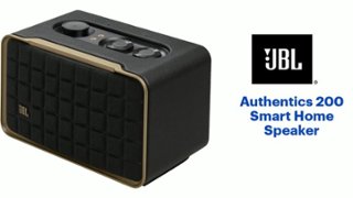 JBL Authentics 200 Smart Home Speaker Black JBLAUTH200BLKAM - Open