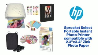 HP Sprocket Select Portable Instant Photo Printer compatible with