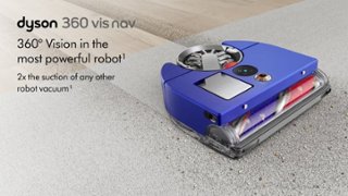Dyson 360 Vis Nav Robot Vacuum Blue/Nickel 304619-01 - Best Buy
