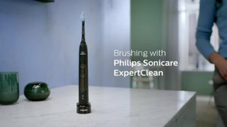 【新品未使用】PHILIPS sonicare ExpertClean ブラック Philips Sonicare Sonicare ExpertClean 7300 Rechargeable