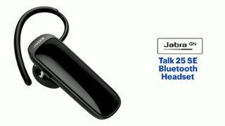 Jabra Talk 25 SE Bluetooth Headset, Make Reliable Bluetooth