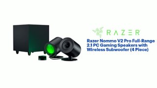Razer Nommo V2 Pro Full Range 2.1 PC Gaming Speakers with