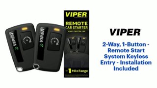 Viper 2 Way, 1 Button Remote Start System Keyless Entry