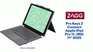 ZAGG Pro Keys 2 Connect Apple iPad Pro 11, (M5) 11
