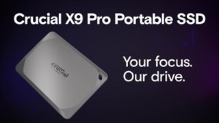 Crucial X9 Pro 4TB External USB C SSD Space Gray Crucial X9 Pro 4TB External USB C SSD Space Gray