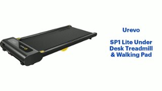 Urevo SP1 Lite Under Desk Treadmill & Walking Pad Black URTM022