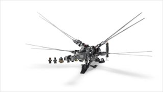 LEGO Icons Dune Atreides Royal Ornithopter Build and Display Set