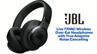 JBL Live 770NC Wireless Over Ear Headphones with True Adaptive