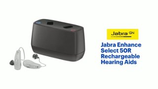 Jabra Enhance Select 50R Rechargeable Hearing Aids With Remote