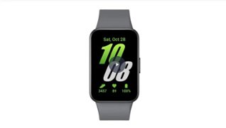 Samsung Galaxy Fit3 Aluminum Smartwatch 40mm BT Dark Gray