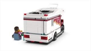LEGO City Holiday Adventure Camper Van Building Toy Set 60454