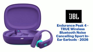 JBL Endurance Peak 4 TRUE Wireless BluetoothNoise Cancelling Sport