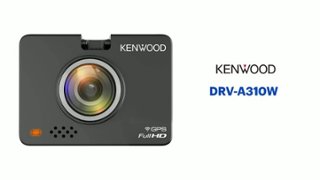 Kenwood DRV A310W 1080p Full HD Dashcam with GPS, Wireless Link