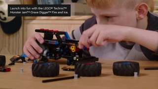 LEGO Technic Monster Jam Grave Digger Fire and Ice 42219 6581025