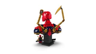 LEGO Marvel Iron Spider Man Bust Building Kit for Adults 76326