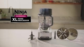 Ninja Professional 12 Cup XL Food Processor Platinum Silver Ninja Professional 12 Cup XL Food Processor Platinum Silver