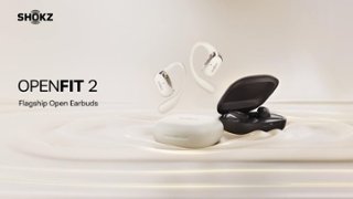 Shokz OpenFit 2 Open Ear True Wireless Earbuds Beige T920-ST