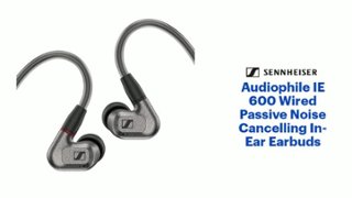 Sennheiser Audiophile IE 600 Wired Passive Noise Cancelling In Ear