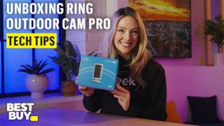 Ring Outdoor Cam Pro, Retinal 4K for the ultimate wide angle video