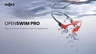 Shokz OpenSwim Pro Bone Conduction Sports Headphone Gray