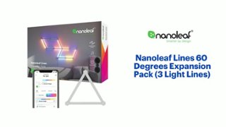 Nanoleaf Lines 60 Degrees Expansion Pack (3 Light Lines