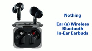 Nothing Ear (a) Wireless Bluetooth In Ear Earbuds Black B162