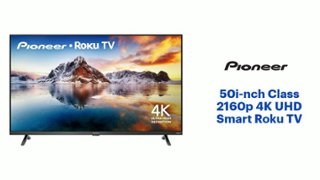 Pioneer 50 inch Class LED 2160p 4K UHD Smart Roku TV PN50-R851-27U