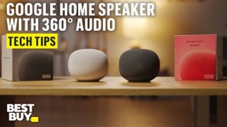 Google Home Speaker Smart Speaker with Gemini For Home Voice