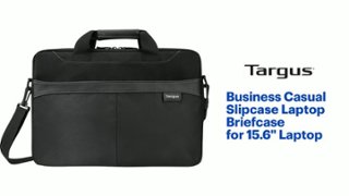 Targus Business Casual Slipcase Laptop Briefcase for 15.6